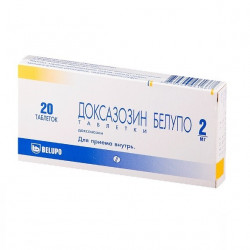 Buy Doxazosin tablets 2 mg number 20