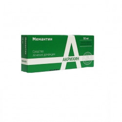 Buy Memantine coated tablets 10mg №84