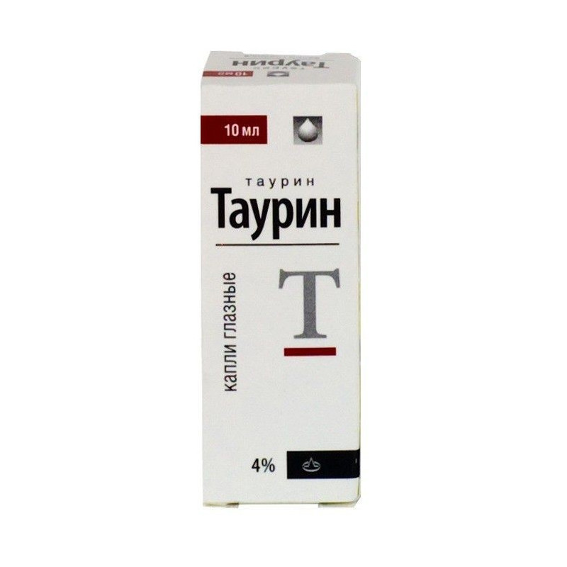 Buy Taurine eye drops bottle / dropper 4% 10ml