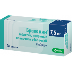 Buy Bravadin tablets 7.5mg number 28