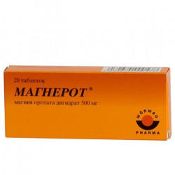 Buy Magnerot pills 500mg №20