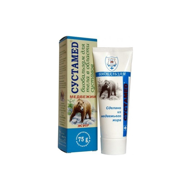 Buy Sustamed Biobalm for Joints 75ml Bear Fat