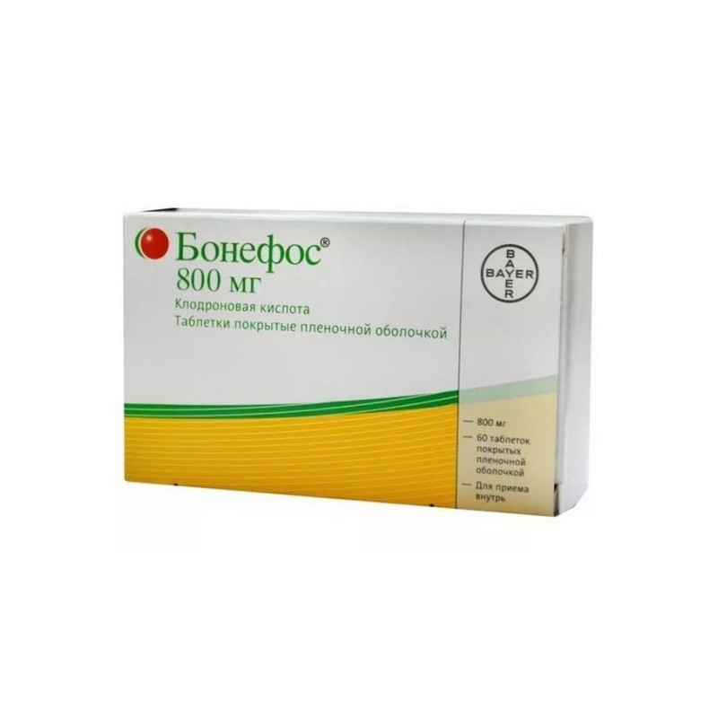 Buy Bonefos 800mg tablets number 60