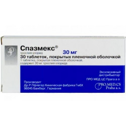 Buy Spasmex tablets coated 30mg №30
