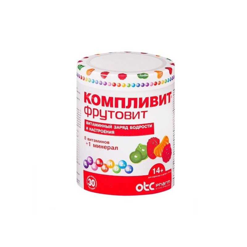 Buy Complivit frutovit number 30