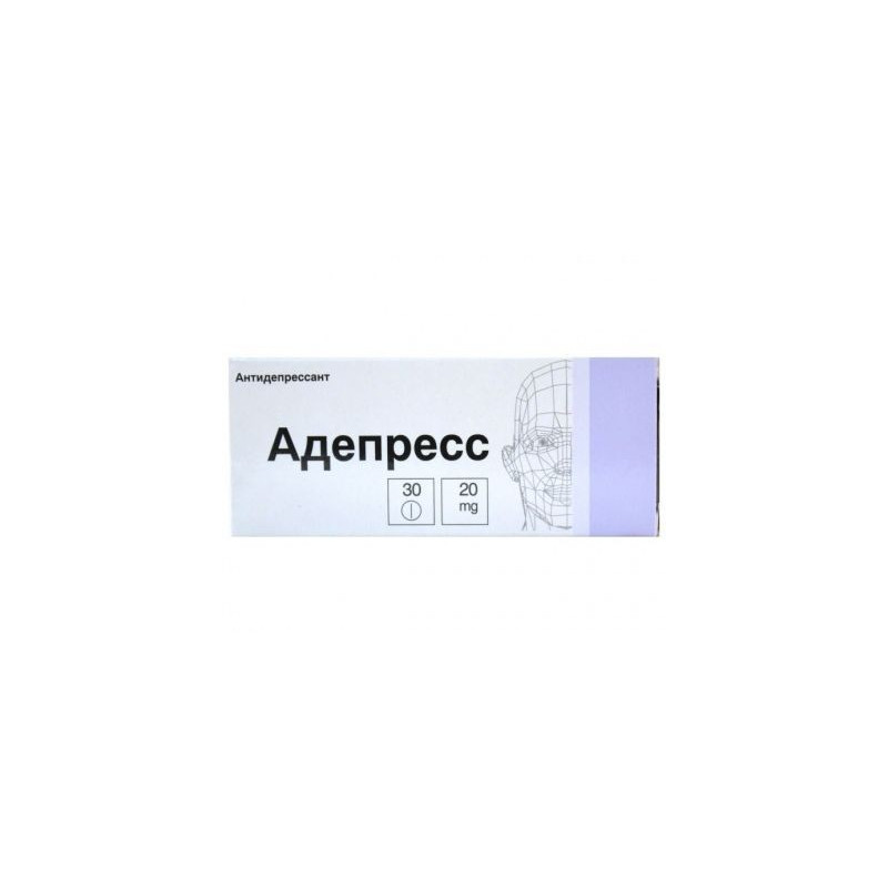 Buy Adepress tablets 20mg №30