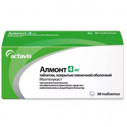 Buy Almont chewable tablets 4 mg №98
