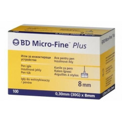 Buy Bd needles micro-fayne plus for disposable syringe pens 30g 0.3x8mm No. 100