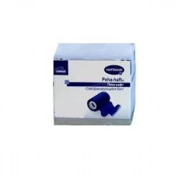 Buy Elastic cohesive bandage 4mh6sm (peha-haft) blue