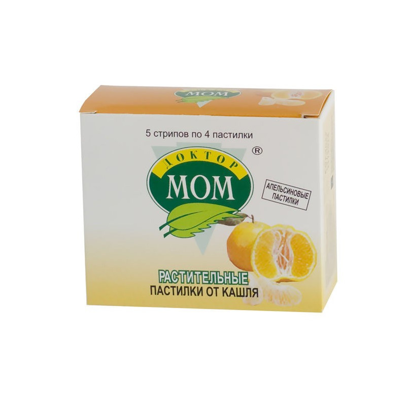 Buy Dr. mom pastilles cough number 20 orange