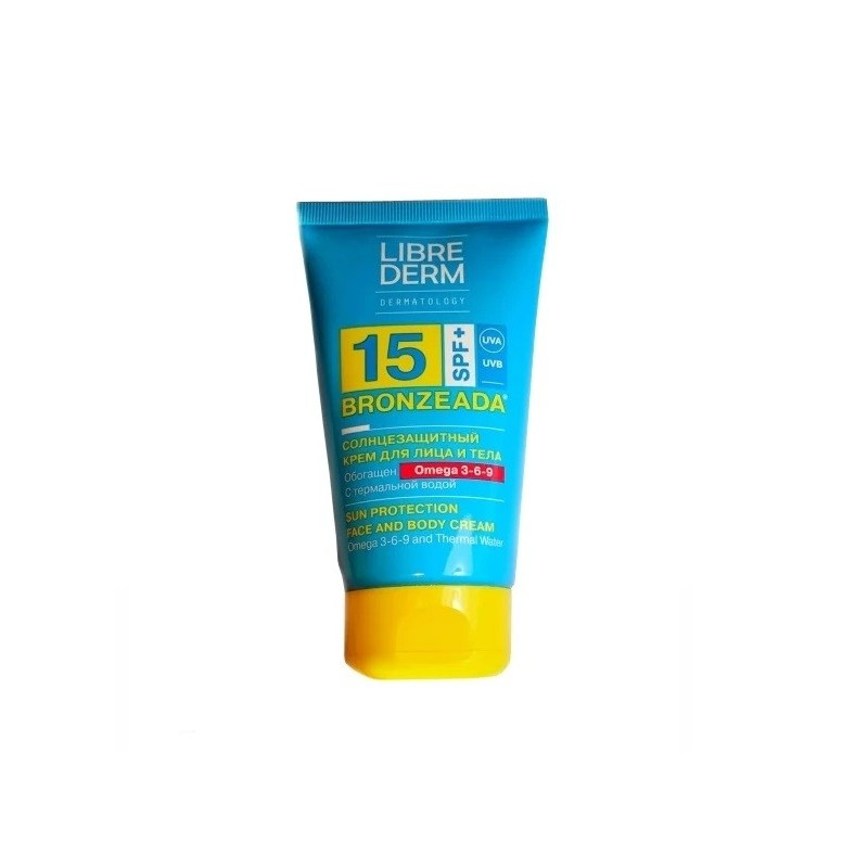 Buy Librederm (librederm) bronziada cream sunscreen spf15 tube 150ml