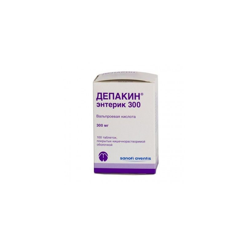 Buy Depakine Enteric 300mg Tablets №100