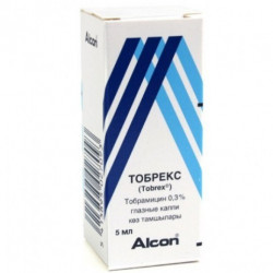 Buy Tobrex eye drops 0.3% 5ml