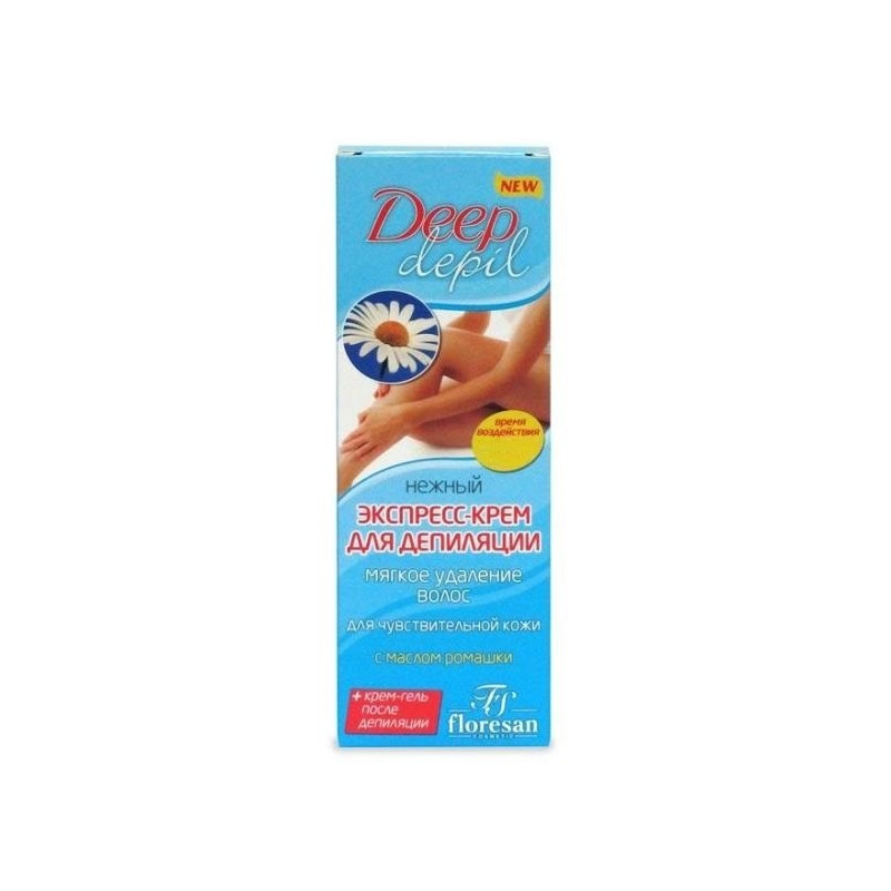 Buy Floresan express depilation cream gentle 100ml