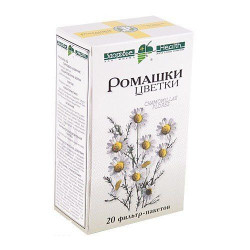 Buy Chamomile flowers filter bags 1.5 g №20