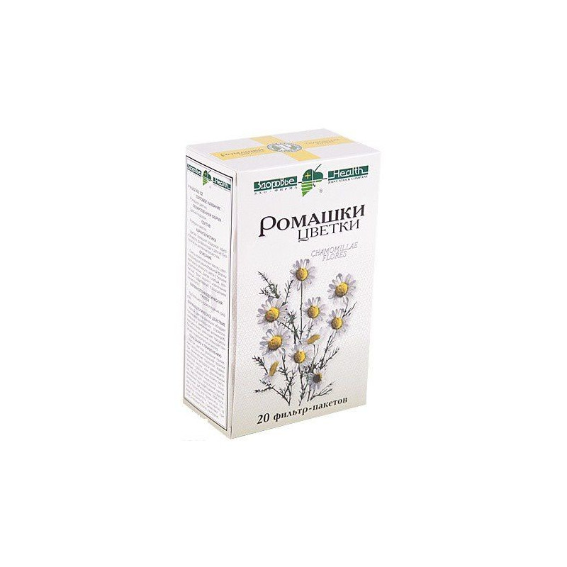 Buy Chamomile flowers filter bags 1.5 g №20