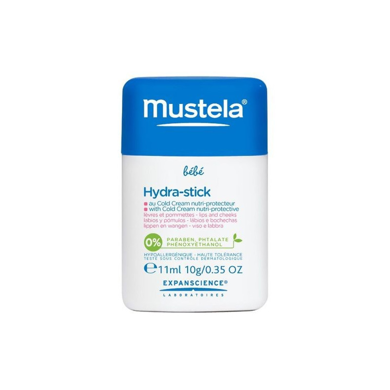 Buy Mustela (mustela) baby stick for lips and cheeks with cold cream 10,1ml