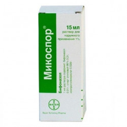 Buy Mikospor solution for external use of 1% 15 ml