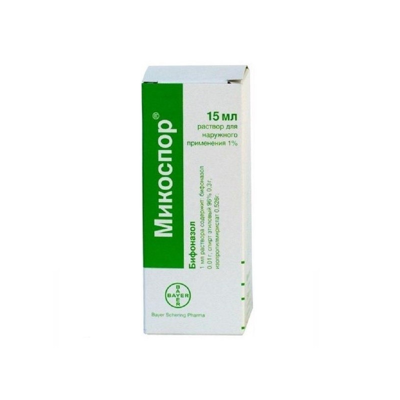 Buy Mikospor solution for external use of 1% 15 ml