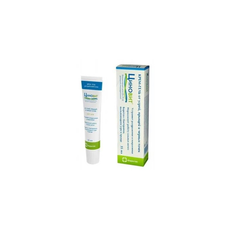 Buy Zinovit cream-gel for acne acne and blackheads 35ml