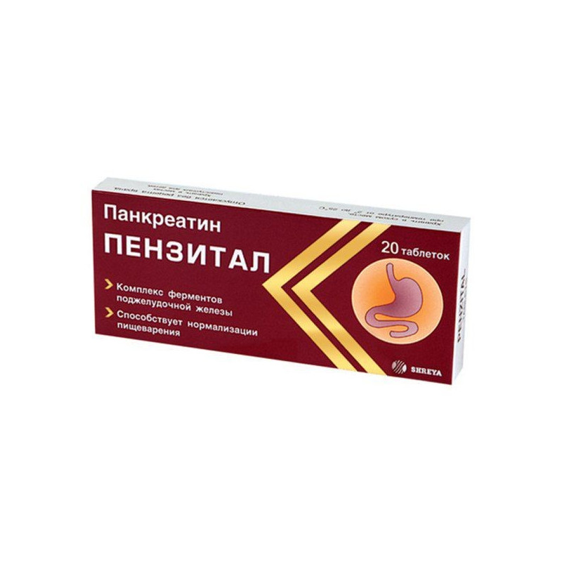 Buy Penzital coated tablets number 20