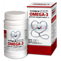 Buy Vitrum cardio omega-3 capsules No. 60