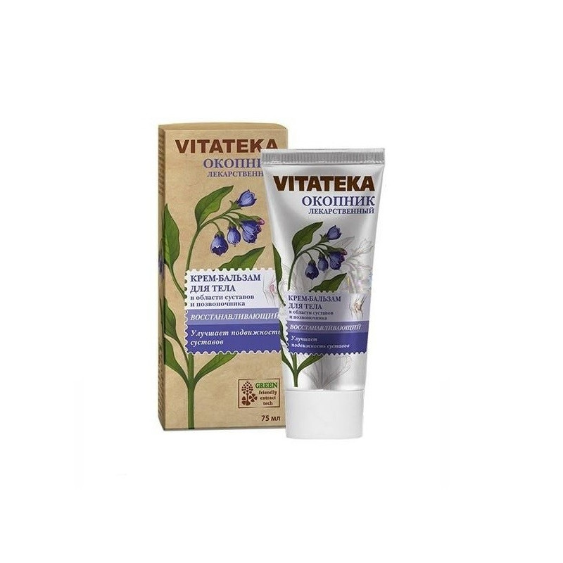 Buy Vitateka (Vitateca) cream-balm regenerating comfrey medicinal 75ml
