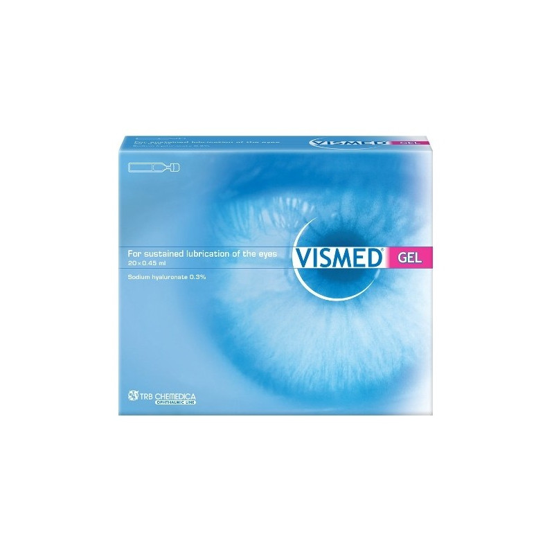 Buy Vismed hydrogel ophthalmologic tube-dropper 0.45ml No. 20
