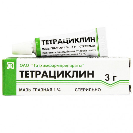 Tetracycline eye ointment 1% 3g