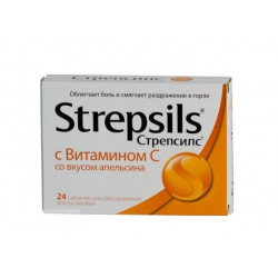 Buy Strepsils with vitamin C lollipops number 24